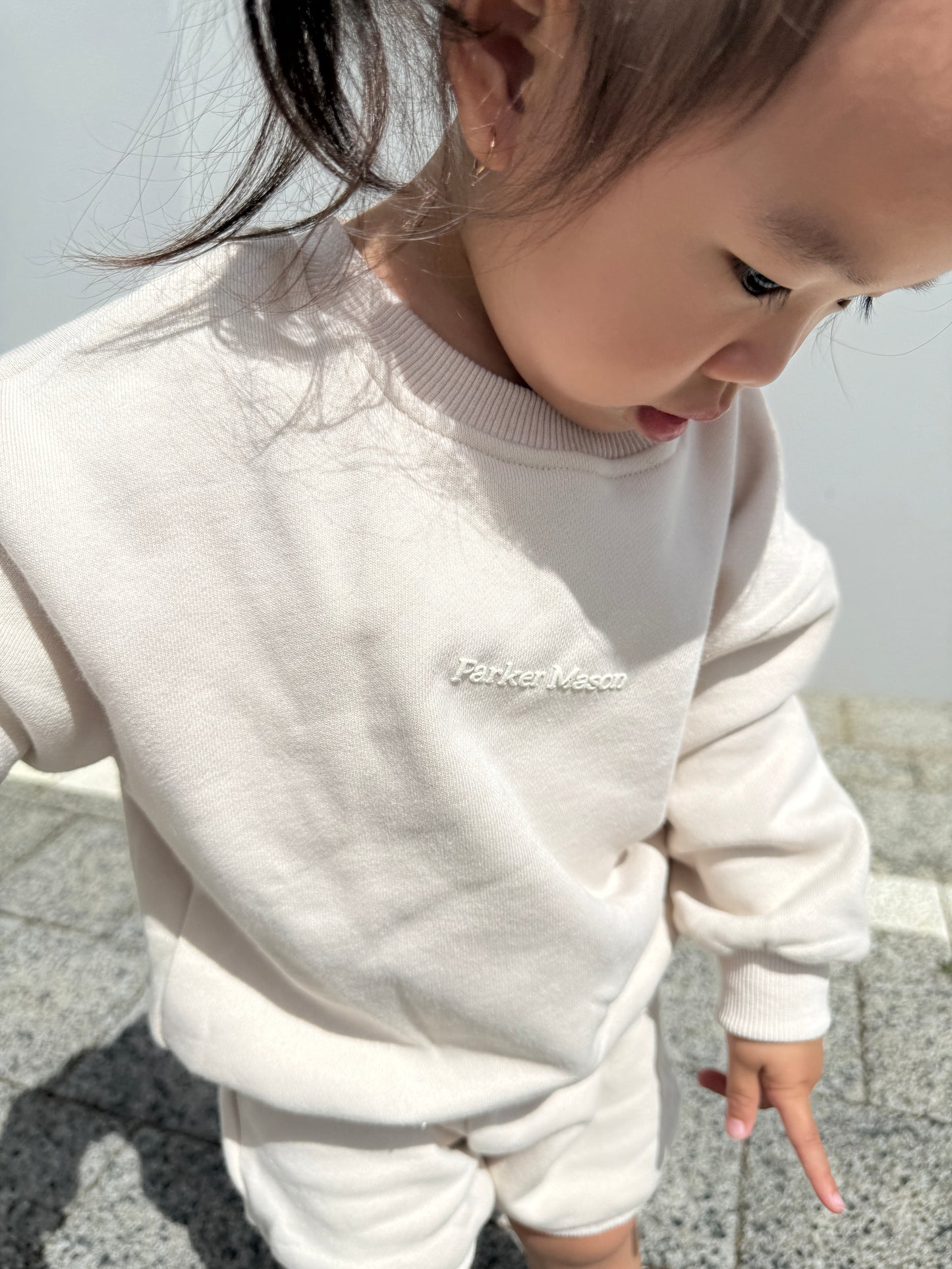 Bubble Sleeve Pullover - Latte