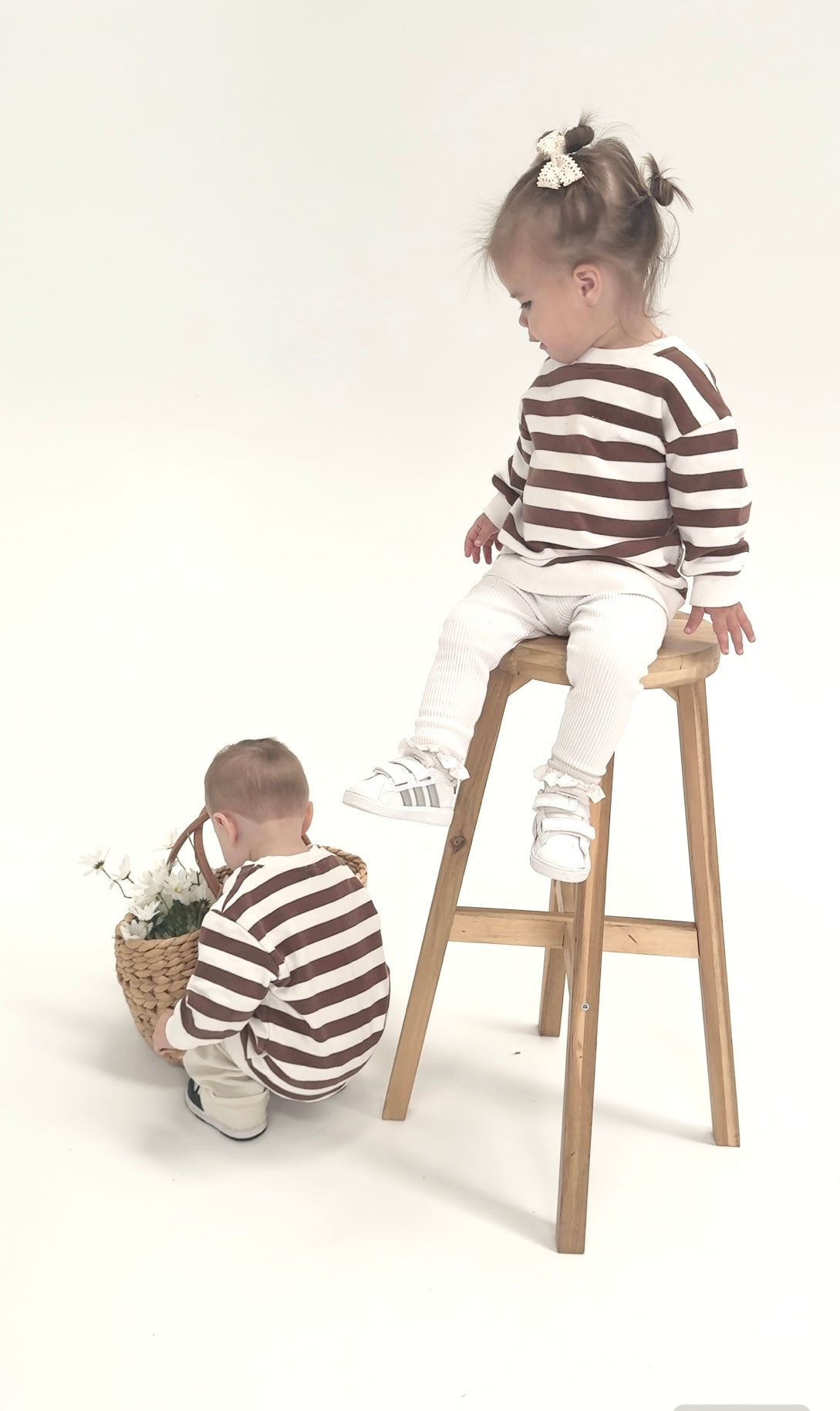 Bubble Sleeve Pullover - Coconut