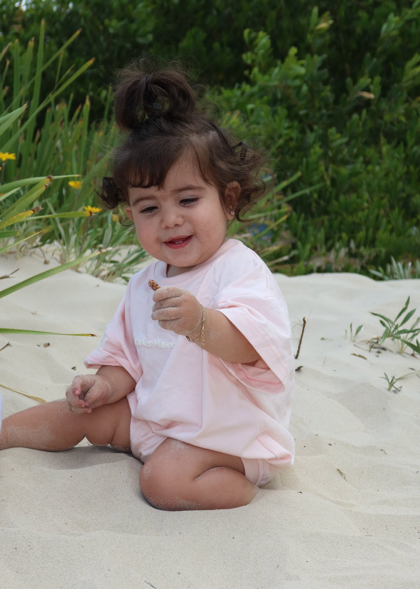 Sunset Escape Romper - Pink