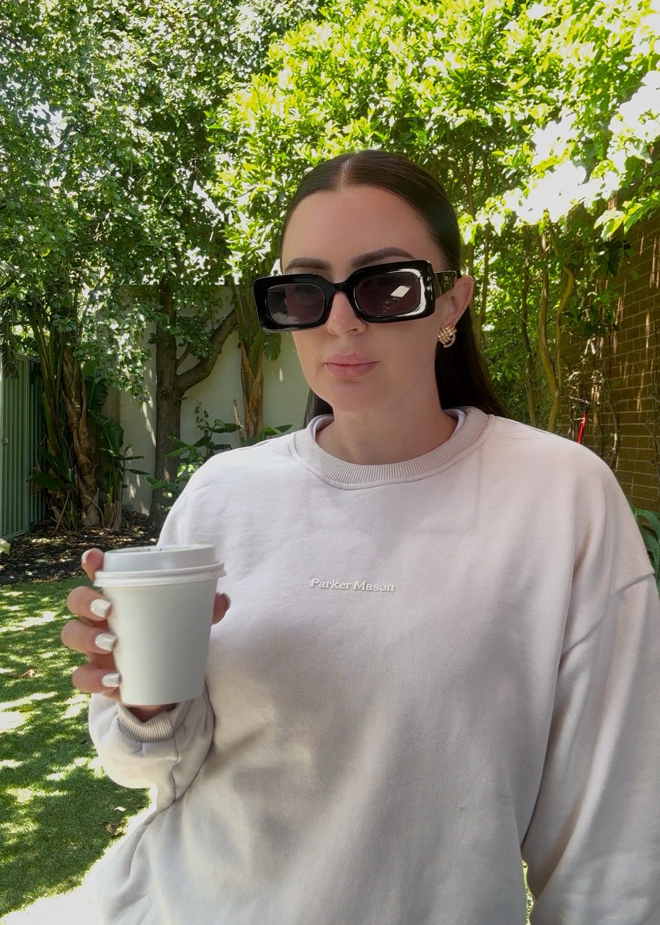 Adults Bubble Sleeve Pullover - Latte